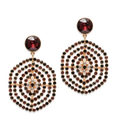 Goldfarbene elegante Ohrringe - neue Annabelle Ohrringe von Rococo Jewels 
