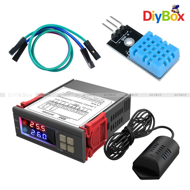 SHT20 SHT2000 DHT11 Temperature Thermostat Humidity Sensor Controller f ...