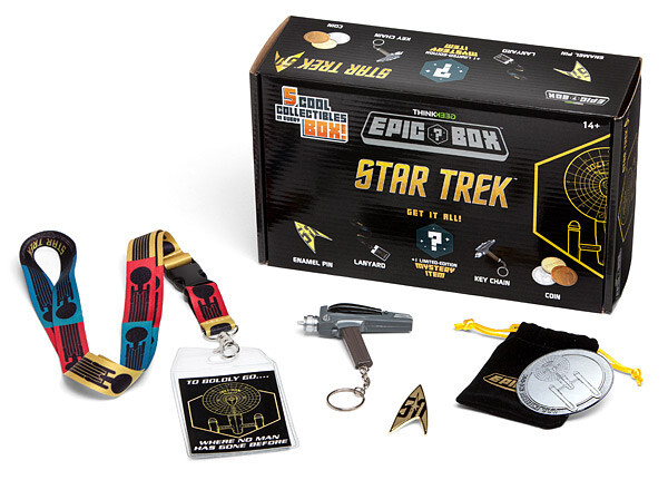 Star Trek Epic Box Mystery Item Coin Pin ThinkGeek Excl Ltd Ed NIB SEALED  2016