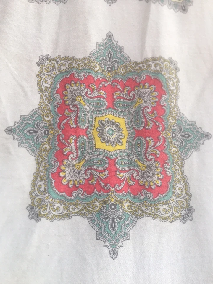 Edredón reversible ECHO PAISLEY SATÉN ALGODÓN KING Foto 4 de 4