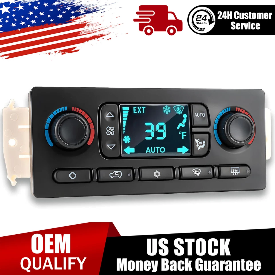 Módulo de control de clima HVAC adecuado para Chevrolet Silverado 3500 Classic Hummer H2 Foto 2 de 4