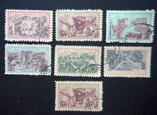 sCUBA Sc# 794-800 REVOLUTION WAR military revolution  CPL SET of 7 1963 used cto