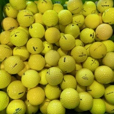 Assorted Brands Yellow Mix AAA 48 Used Golf Balls 3A