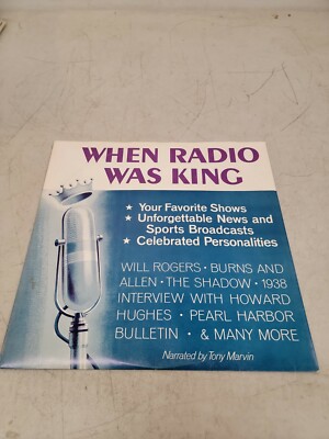 When Radio Was King LP 1972 Readers Digest RDA-188