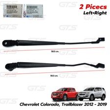 RHD Pair Windshield Wiper Arm Fits Chevrolet Colorado Trailblazer 2012 2019