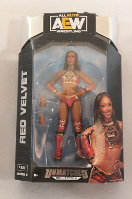 Jazwares AEW Unmatched Collection ~RED VELVET~ Series 5 #38 *NEW in BOX* 2022