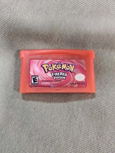 Pokemon Fire Red GBA Gameboy Advance - Free Shipping