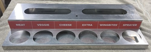 Hunt Brothers Pizza - Prep Station - Table - Condiment Station - Stainless Steel