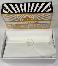 DIOR Gift Wrapping Gift Box Holiday Christmas 2025 Tissue Paper, Gold And White