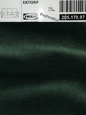 Ikea EKTORP Bezug  3er Sofa Tallmyra dunkelgrün 205.170.97 NEU OVP Wechselbezug