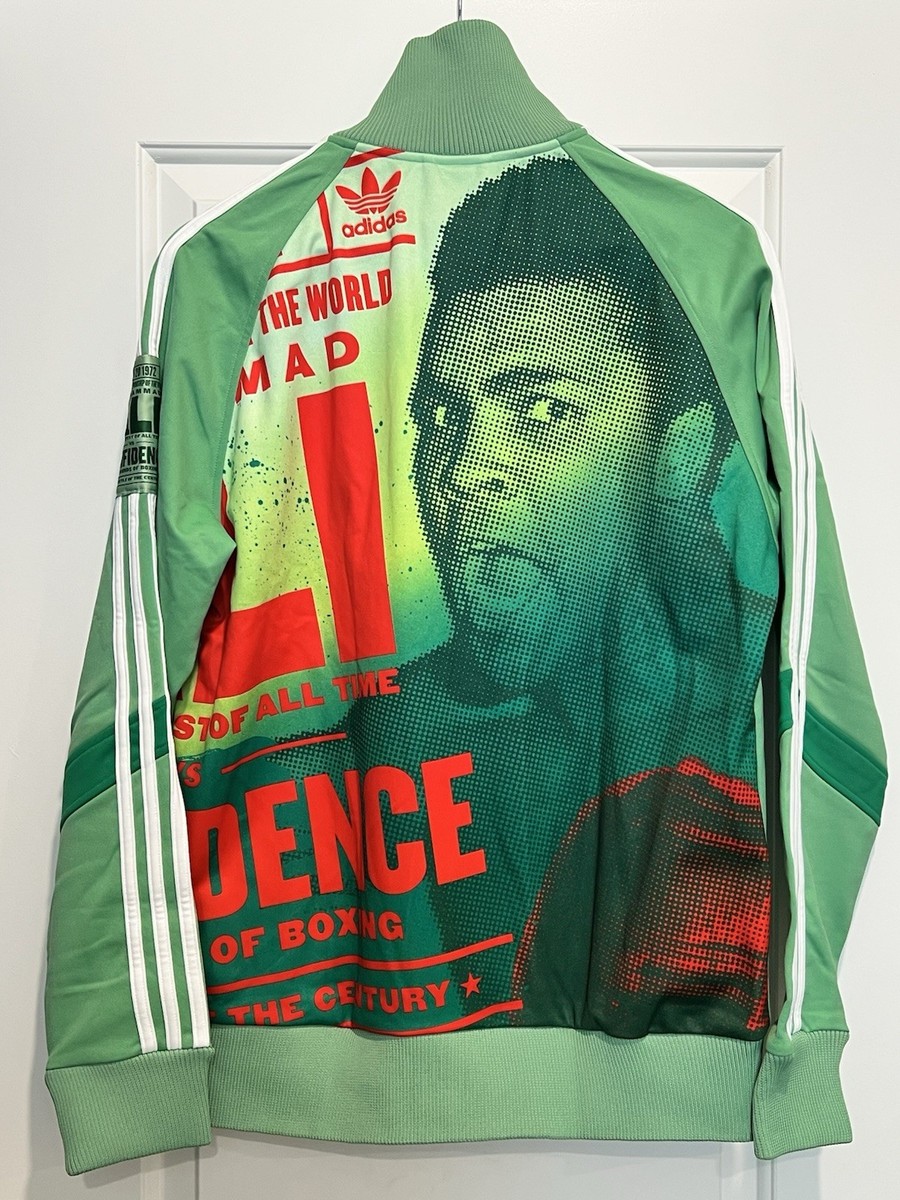 Adidas Muhammad Ali Track Jacket M With SAMPLE TAGS. Rare
