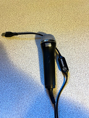 Logitech Rock Band USB Wired Microphone E-UR20 Xbox 360 PS3 Wii PC Karaoke