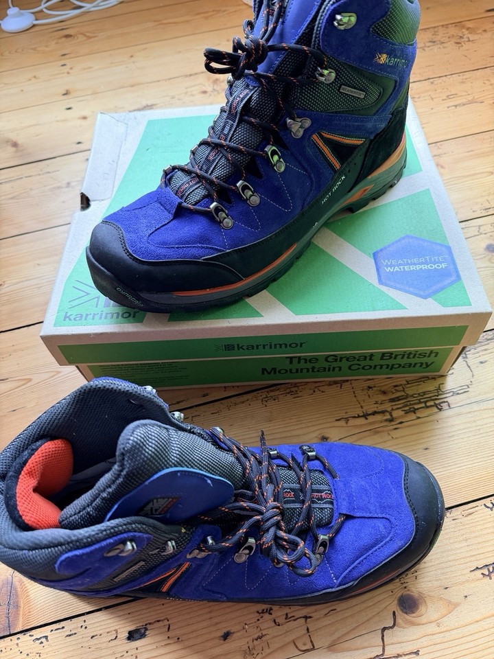 Karrimor Men's Hot Rock Waterproof Walking Hiking Trekking Boots - New ...