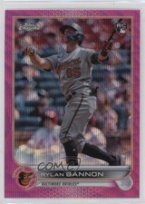 2022 Topps Chrome Update Pink Wave Refractor Rylan Bannon #USC148 09ju