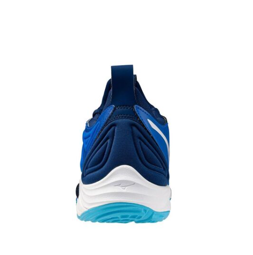 Mizuno バレーボールジャージ 青 3 SAORI Mizuno Wave Momentum 3 Unisex Volleyball Shoes Indoor Sportswear