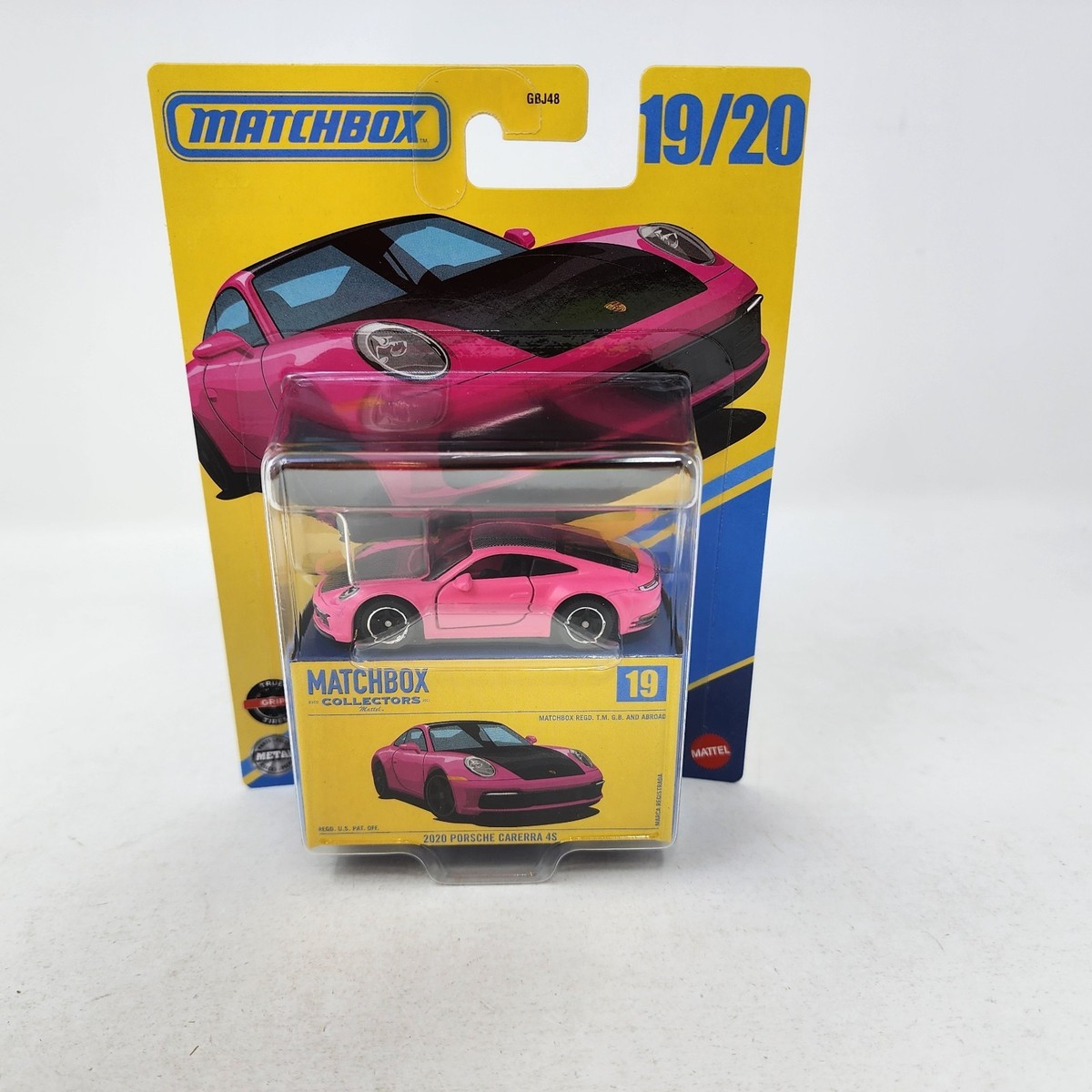 2020 Porsche Carerra 4S * PINK * 2025 Matchbox Collectors Case D