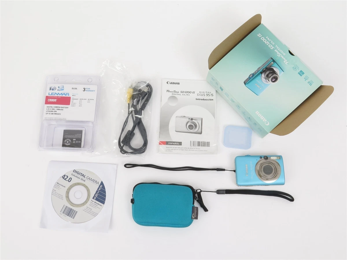 Canon PowerShot SD1200 IS Digital Cameras with DPOF Support for