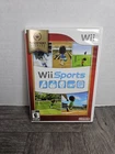 Wii Sports Nintendo Selects Edition Game & Hard Case Manual Inserts CIB