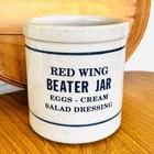 Vintage Red Wing Pottery Beater Jar Crock Excellent Condition Minnesota