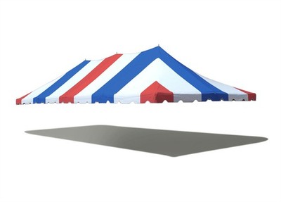 20x40 Replacement Commercial Canopy Top Pole Tent Patriotic Cover Event Party
