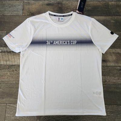 PRADA 36th America's Cup SS MAUKU T-Shirt Men Large 2001 Auckland Sailing Race