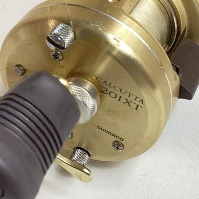 シマノ CALCUTTA 201XT Calcutta 201xt Left Shimano Handed Bait Casting Reel J837 for sale