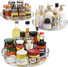 Lazy Susan Organizer Turntable for Cabinet Pantry Kitchen Countertop Fridge
