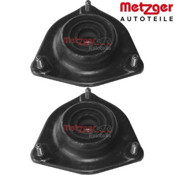 2X FederbeinstüTzlager Metzger 6490107 2 Domlager Federbeinlager Vorne-image