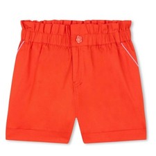 Kenzo Girls Ruffled-Waist Cotton Shorts