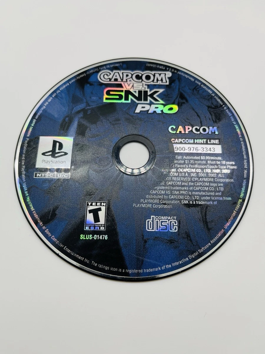 Sony PlayStation 1 Capcom vs. SNK Pro Video Games for sale | eBay