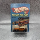 Vintage Hot Wheels Flying Colors ’31 Doozie Orange Carded Hong Kong 1975🔥