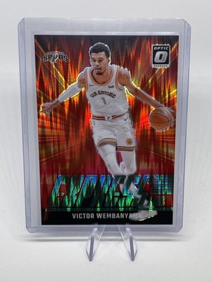 2024-25 Panini Donruss Optic - VICTOR WEMBANYAMA - Express Lane Green Shock /149