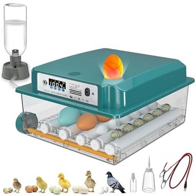 Incubadora De Huevos Automatica Para Huevos De Pato Gallina Codorniz 16 Huevos