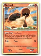 Torkoal Unleashed 25/95 LP Pokemon