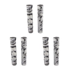  6 Pezzi Maniglie Manubrio Bici: Maniglie in Gomma per Mountain Bike - Antiscivolo,