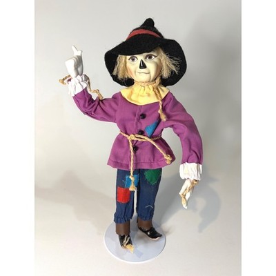 Ashton Drake Zauberer von Oz Vogelscheuche Porzellan Puppe 10'' Figur 94162 mit Box
