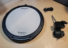 Roland PDX-12 Mesh Head Pad Trigger W/ Snare Clamp & Cable - Pdx 10 12 - #3D7
