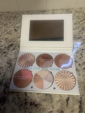 NIB New OFRA ON THE GLOW Highlighting & Bronzing Palette Powder X 6