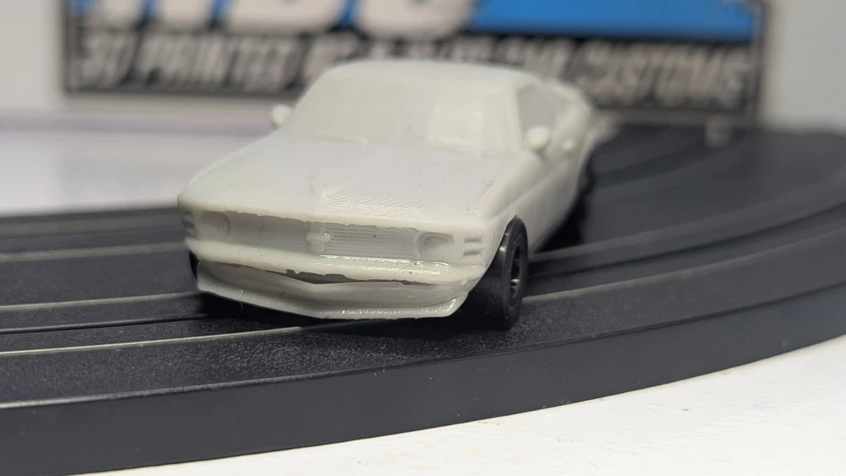 AFX Slot Car 3d Printed Body 70 Ford Mustang Boss 302 suit Bulldog 1.6