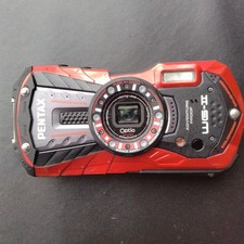 PENTAX Optio WG-2 Waterproof Digital Camera Red Excellent Condition