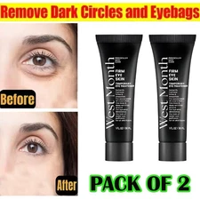 2Pack Firming Eye Cream for Rapid Reduces Under-Eye Bags, Wrinkles, Dark Circles