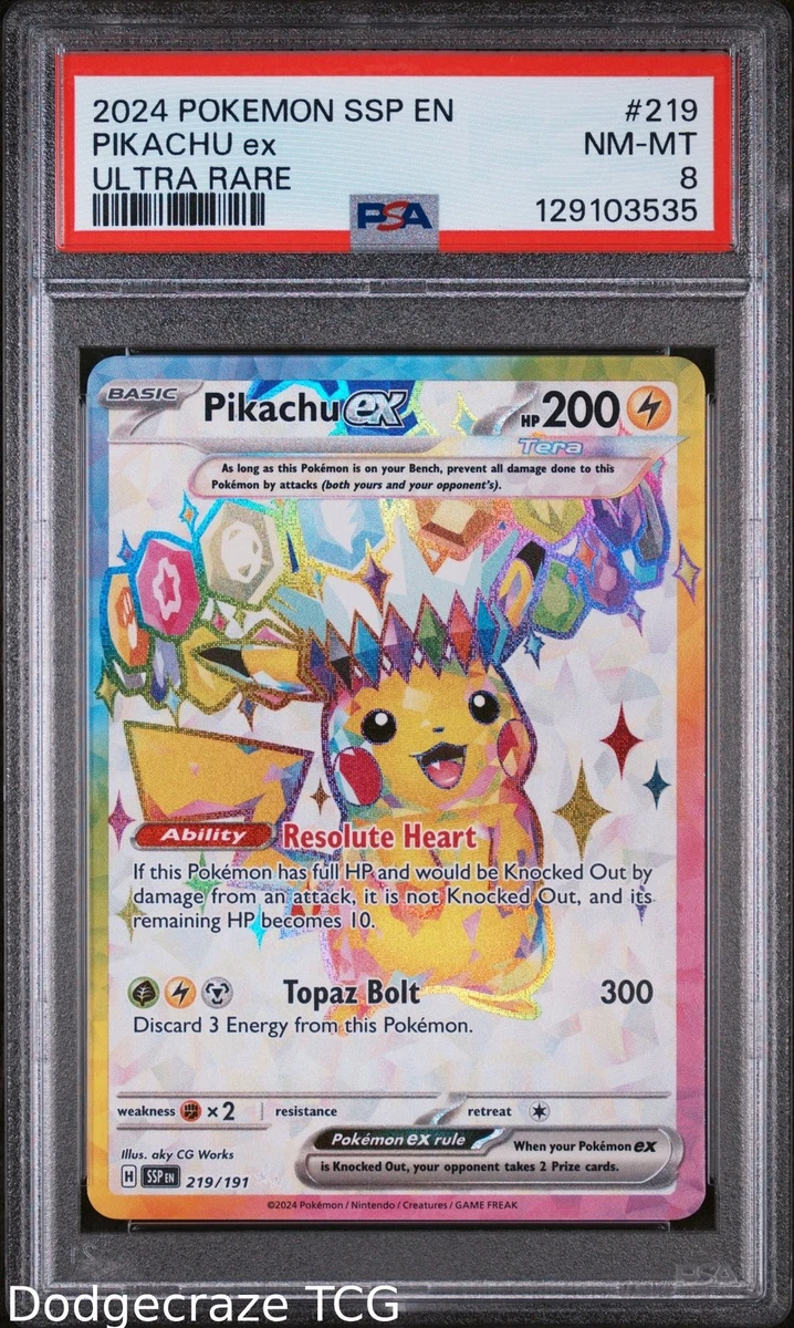 Pikachu Ex Pokémon TCG Cards | eBay