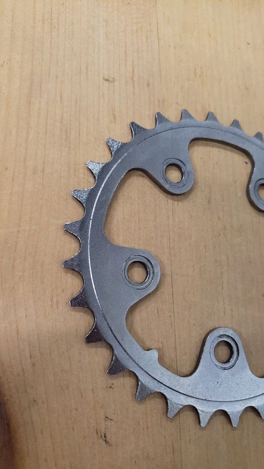 Vintage Chainring 30t 74mm bcd 30-V4 Road Mountain Universal Gray - Image 2 of 4