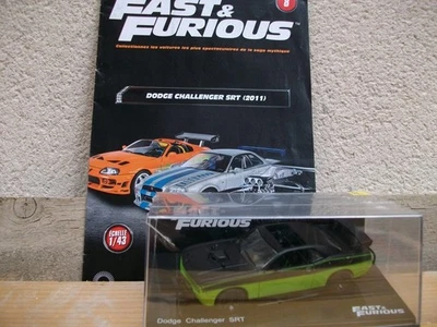 American Fast & Furious N°8 Dodge Challenger SRT- 2011 et son livret - Photo 1/3