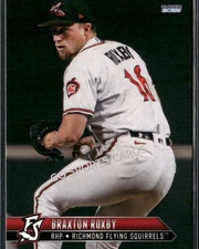 2025 Richmond Flying Squirrels Braxton Roxby RC Rookie Giants Minor League