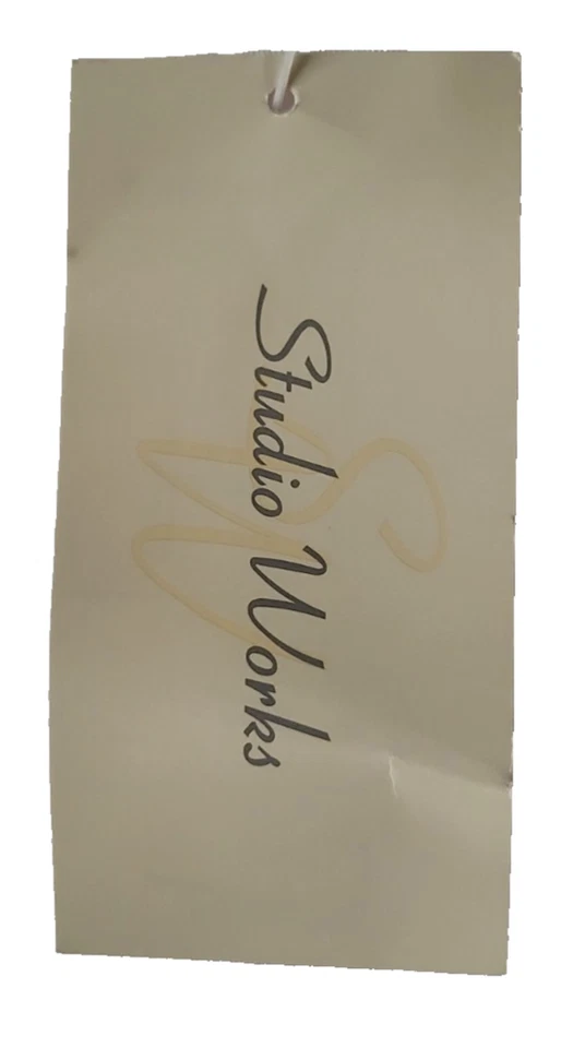 NWT Studio Works White Shorts Womens Size 14 - Image 3 of 4