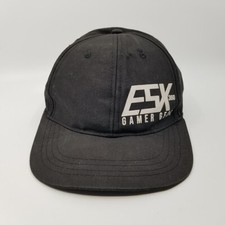 ESX 360 Gamer Gear Snapback Baseball Hat Cap Adjustable Black Youth One Size