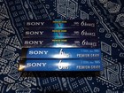 Lot Of 5 Sony T-120 Premium Grade Blank VHS Tapes Unopened See Description