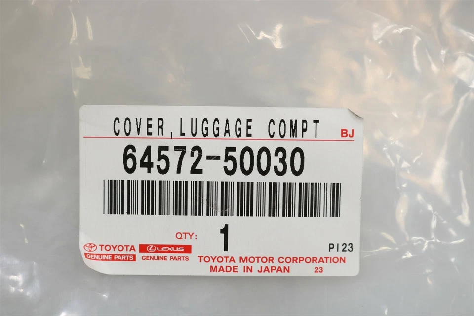 NEW OEM Trunk Opening Side Cover Left 64572-50030 for Lexus LS460 LS600h 07-09 - Imagem 2 de 4