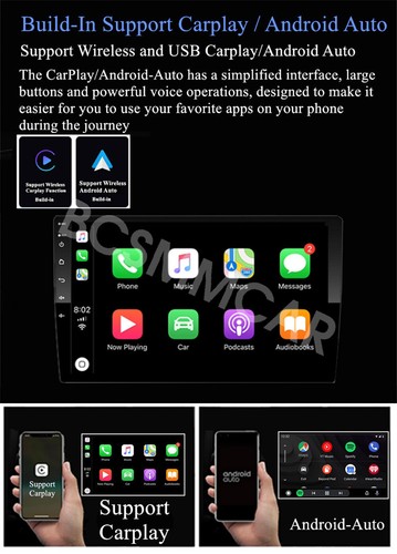Radio estéreo para coche compatible con Opel Vauxhall Insignia 2008-2013 WIFI reproductor de carplay - Imagen 7 de 24